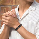 "To My Son" Bracelet "Love You Forever" | Brown Braided Leather Bracelet