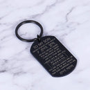 KEYCHAIN Laser Engraved Message
