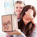 Eternal Rose & Heart Necklace Gift Set for Mom