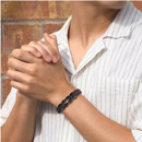 Infinity Leather Bracelet |